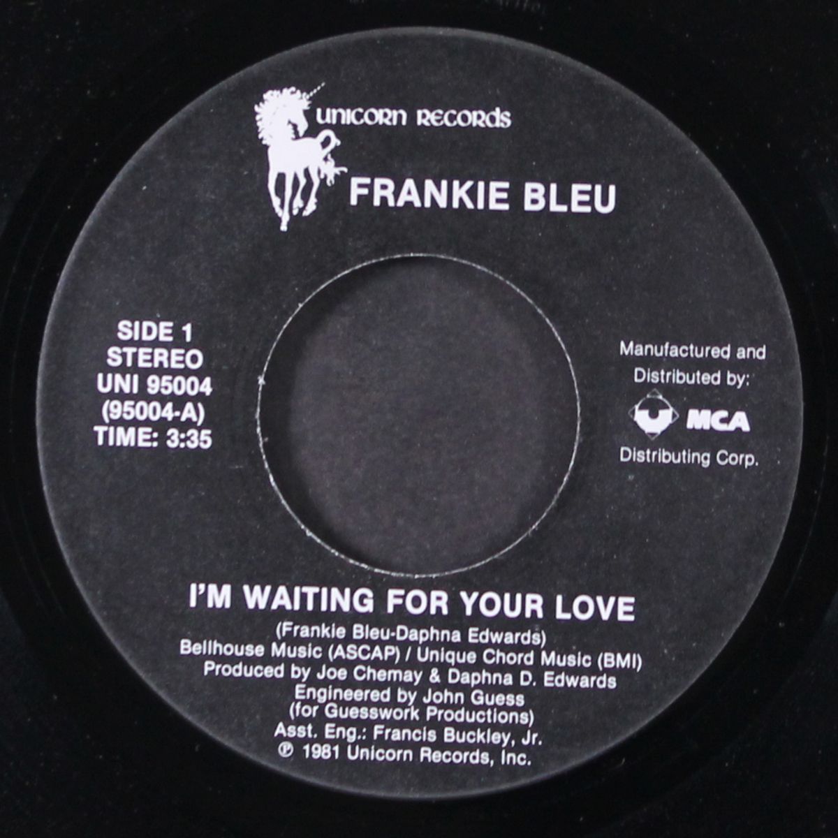 i'm waiting for your love / if it hadn't been for you by FRANKIE BLEU