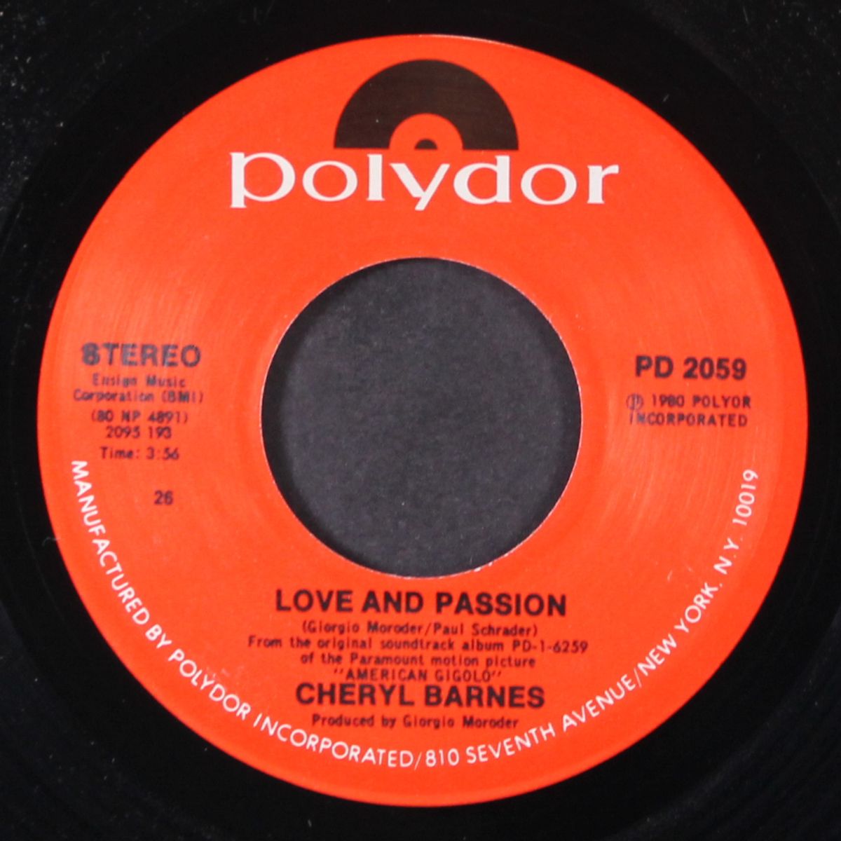 love and passion / hello mr. w.a.m. by CHERYL BARNES