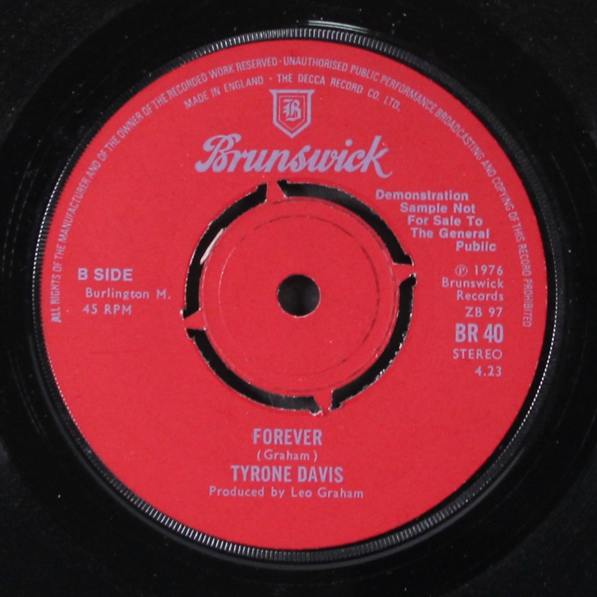 forever / ever lovin' girl by TYRONE DAVIS