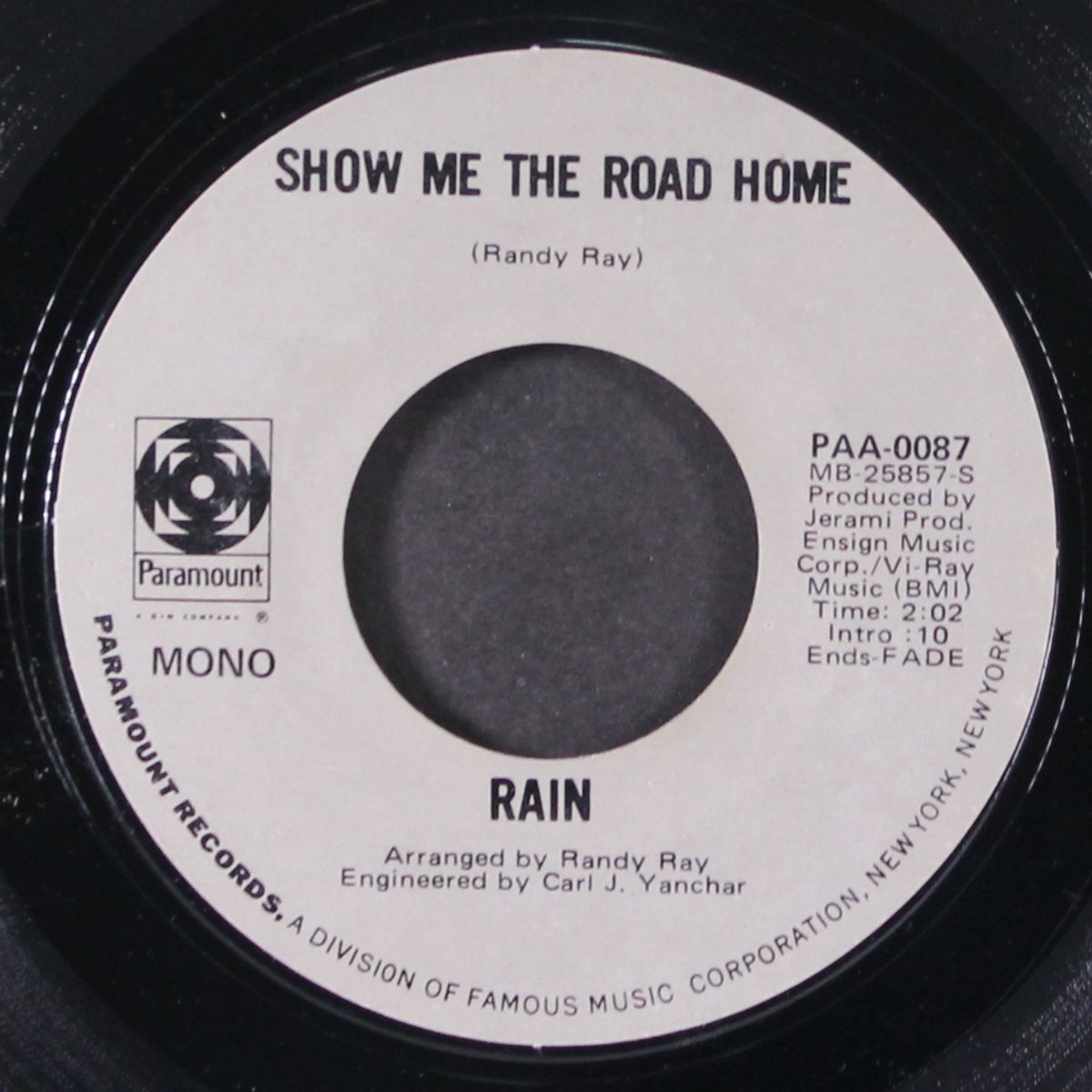 show me the road home / funky junky blues by RAIN