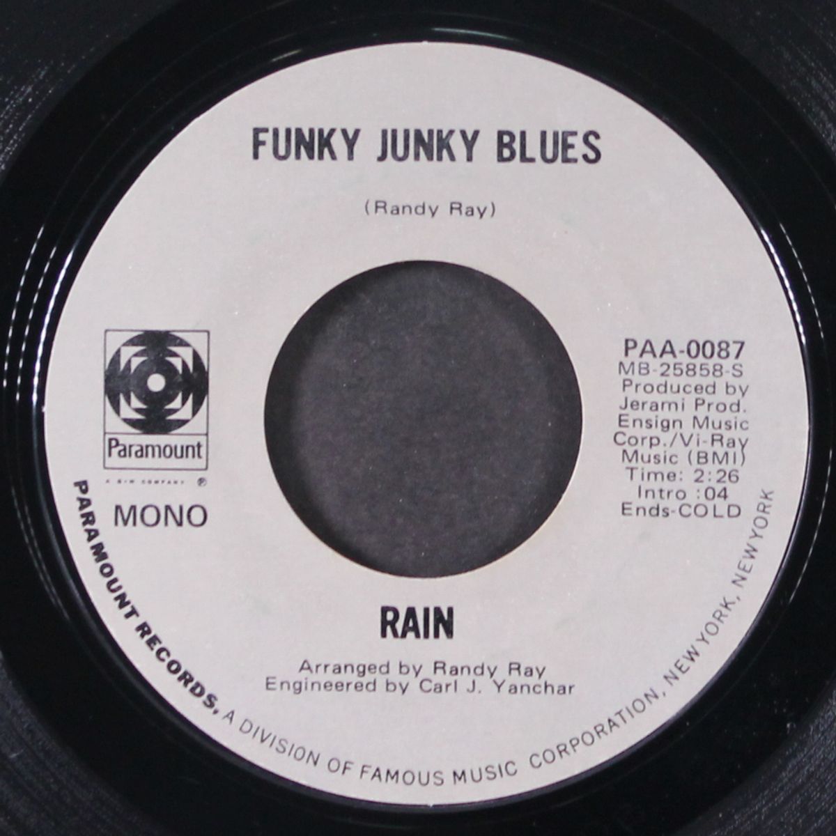 show me the road home / funky junky blues by RAIN