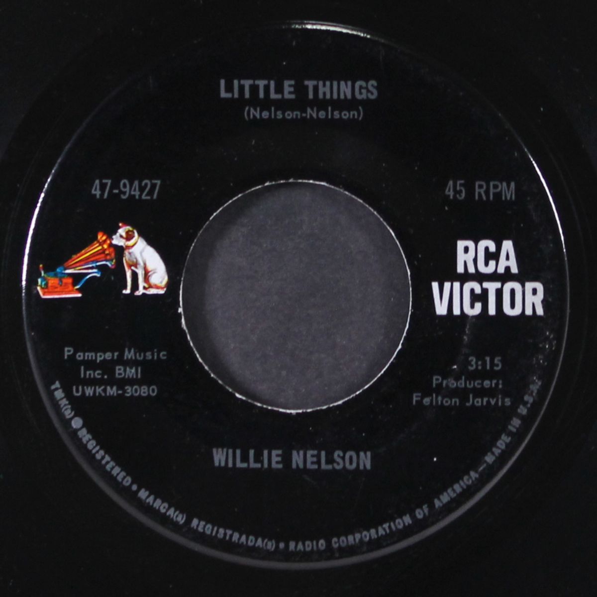 little things / i'll stay around by WILLIE NELSON