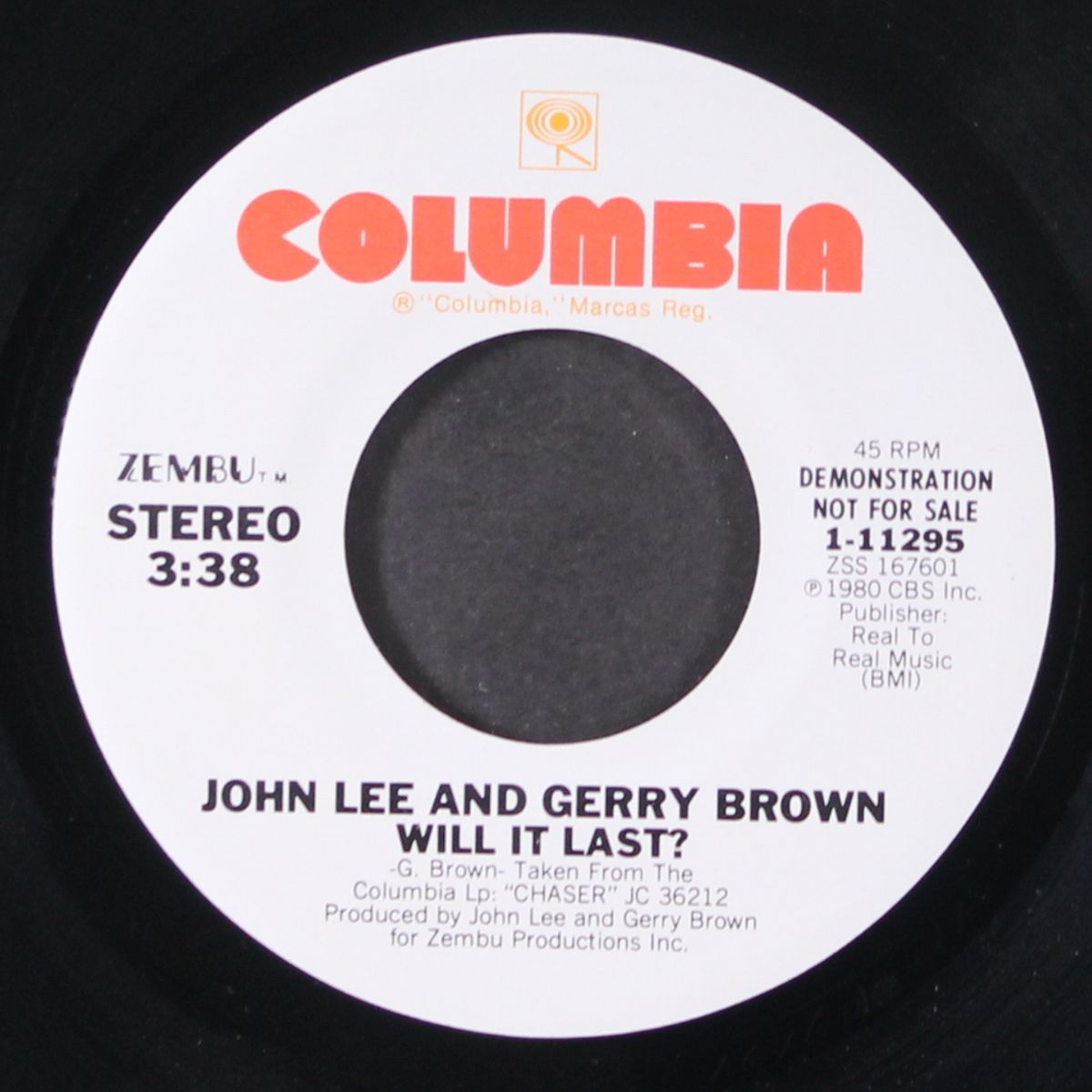 will it last? / same by JOHN LEE & GERRY BROWN
