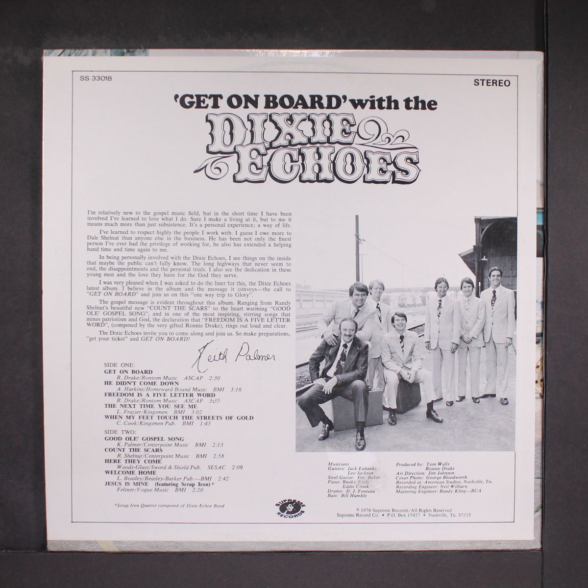 get on board with by DIXIE ECHOES