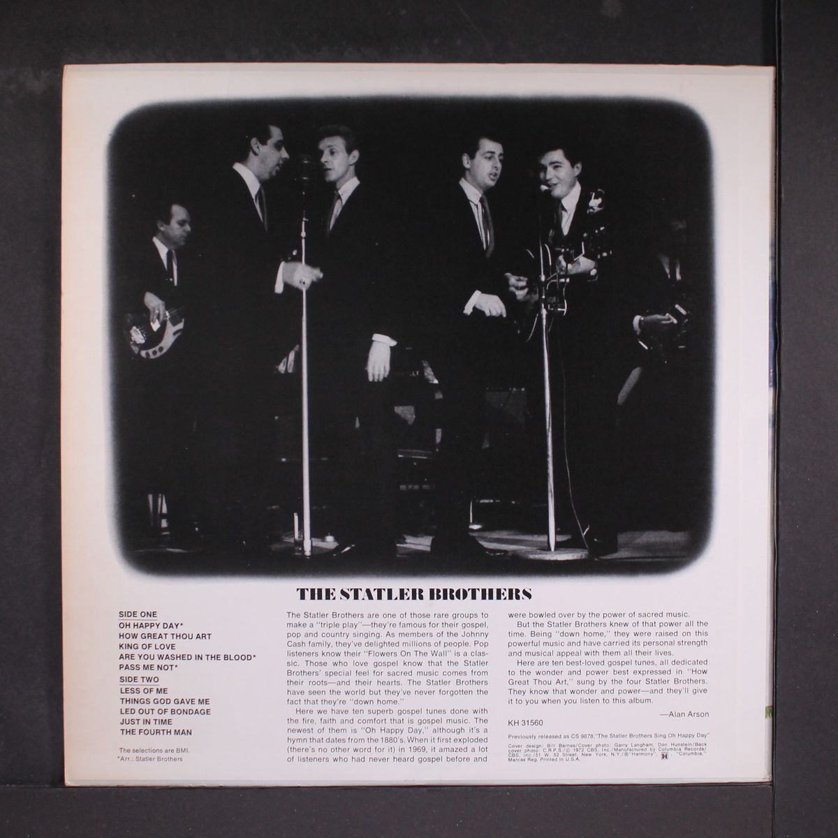 how great thou art by STATLER BROTHERS
