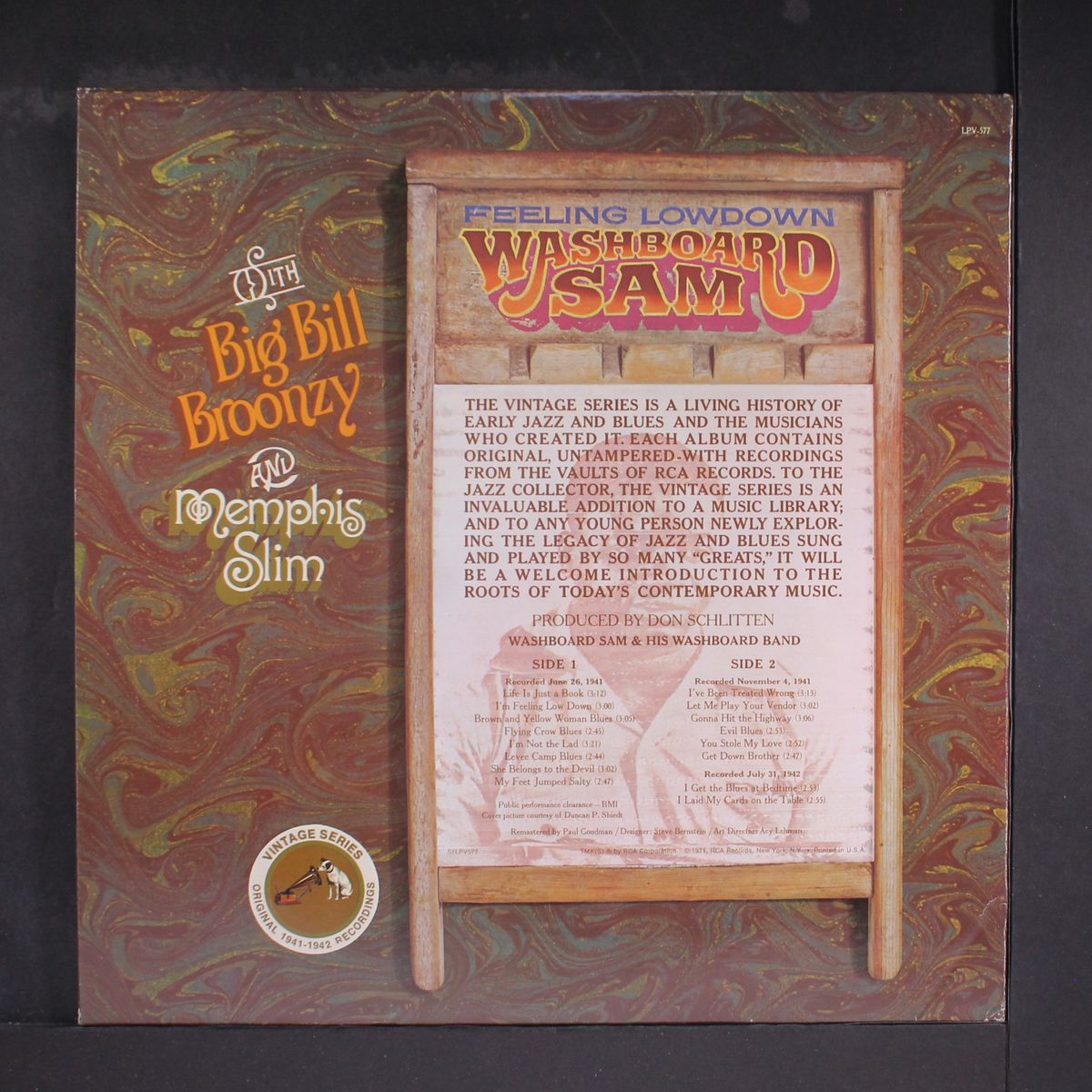 feeling lowdown by WASHBOARD SAM