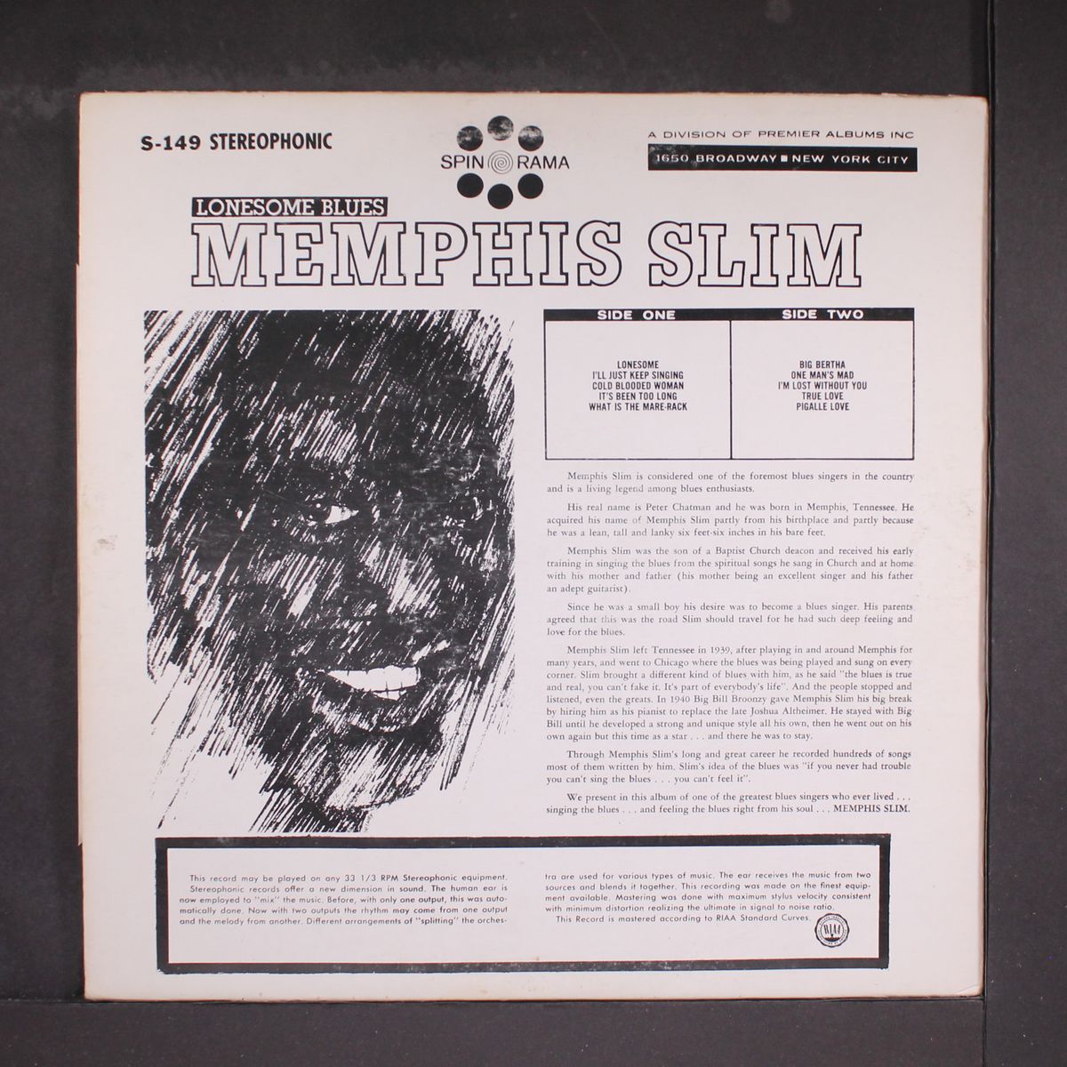 lonesome blues by MEMPHIS SLIM
