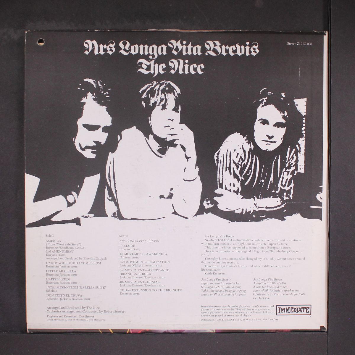 ars longa vita brevis by NICE