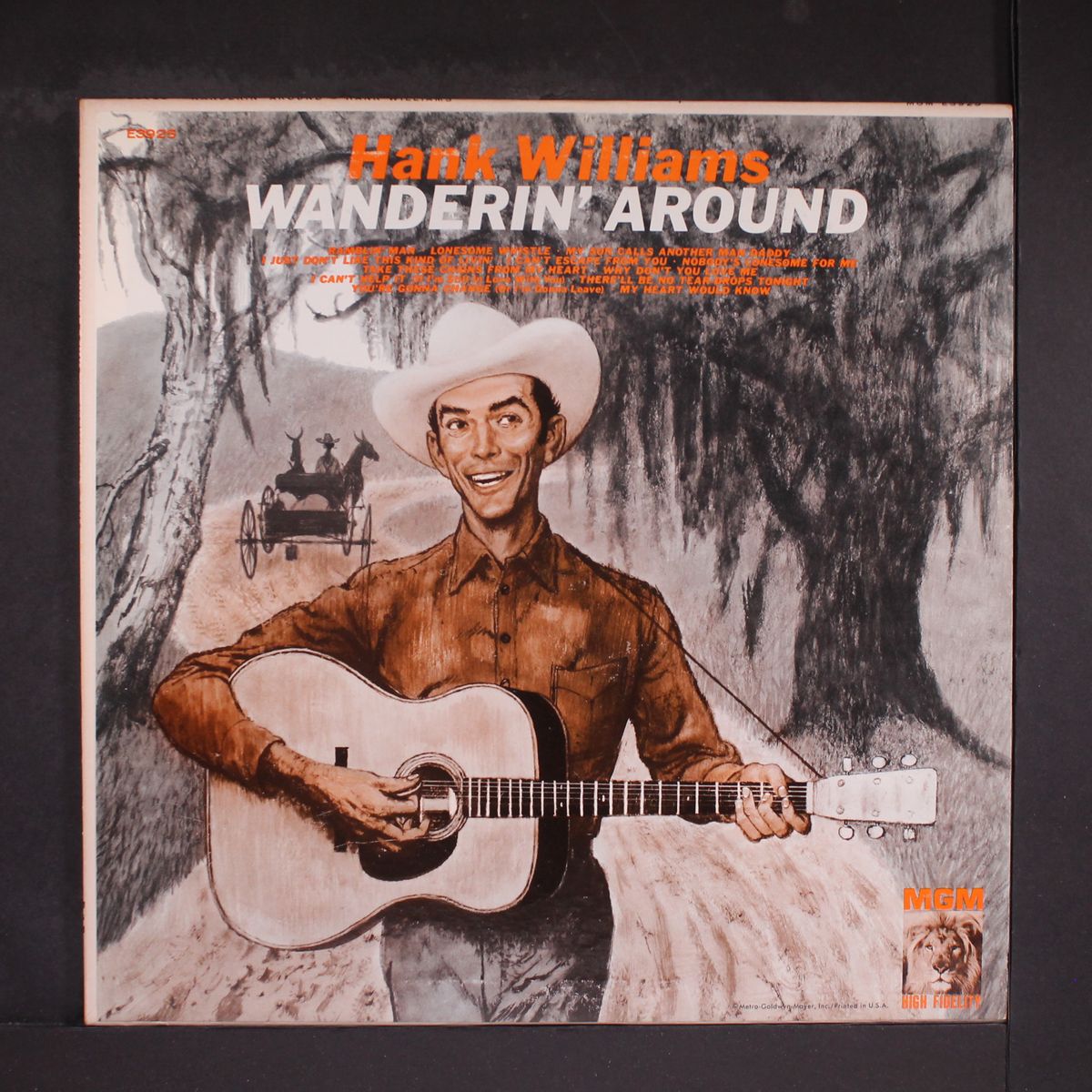 wanderin' around by HANK WILLIAMS