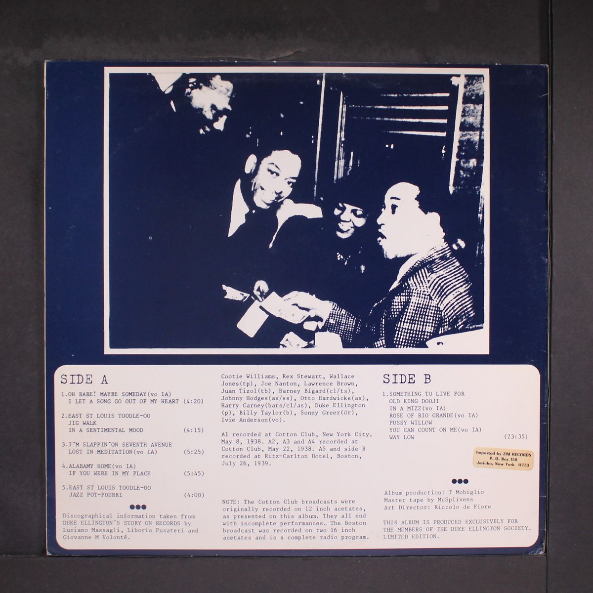 on the air 38/39 by DUKE ELLINGTON