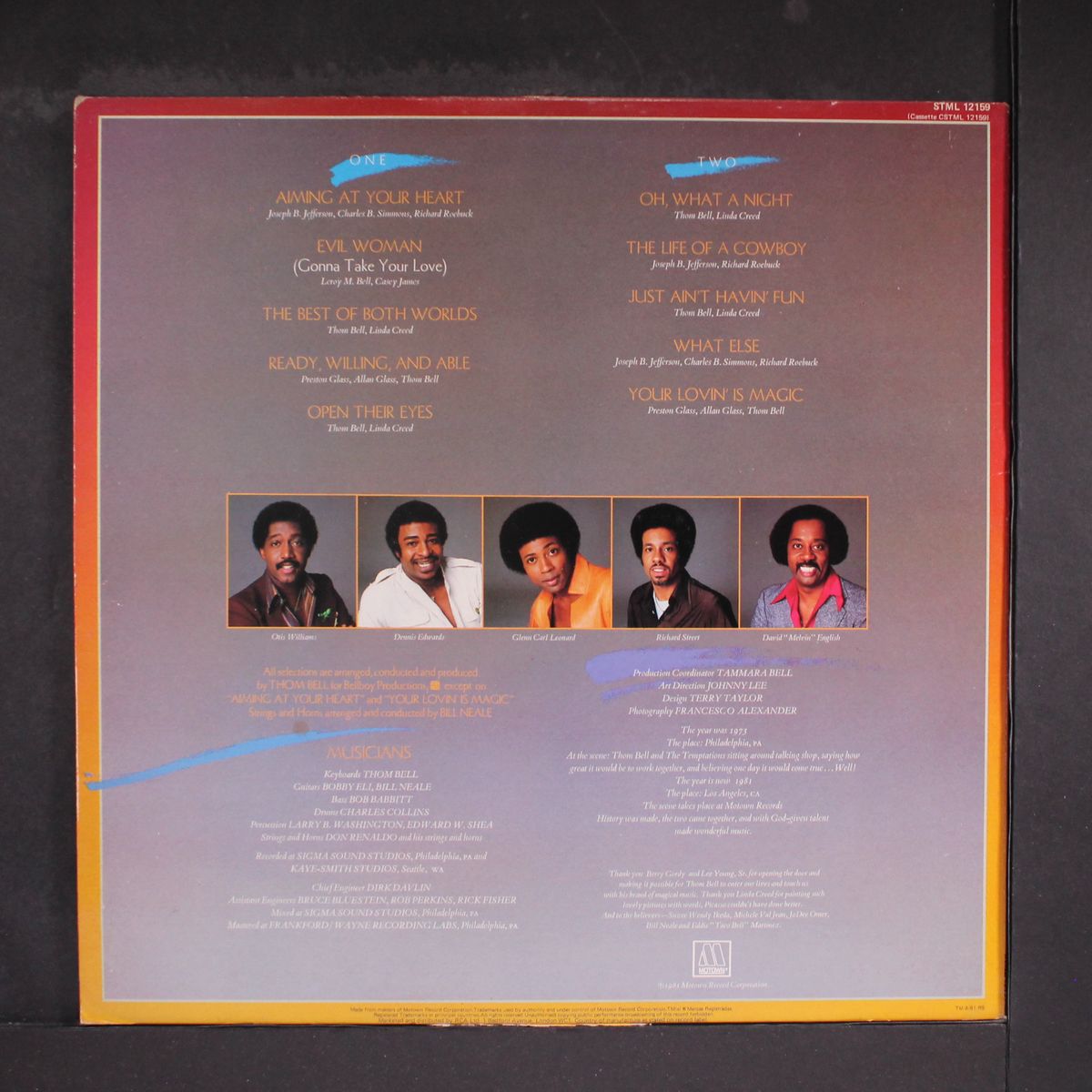 the temptations by TEMPTATIONS