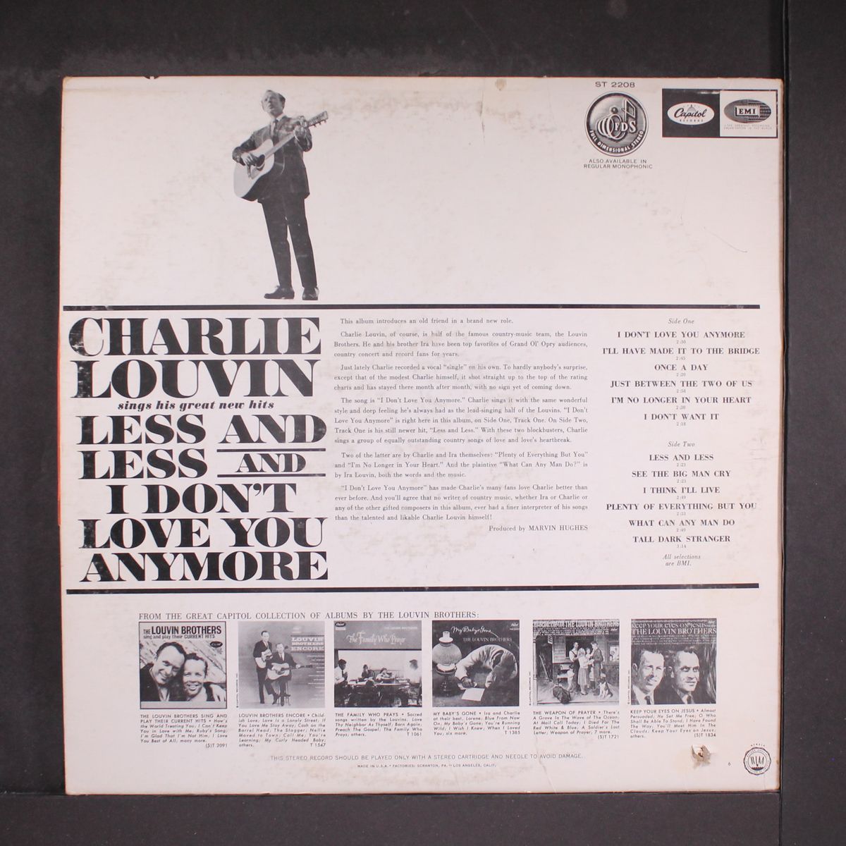 less and less by CHARLIE LOUVIN