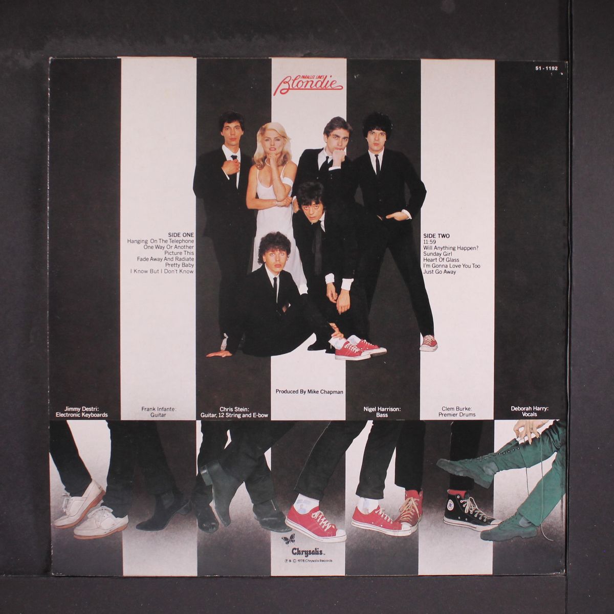 parallel lines by BLONDIE