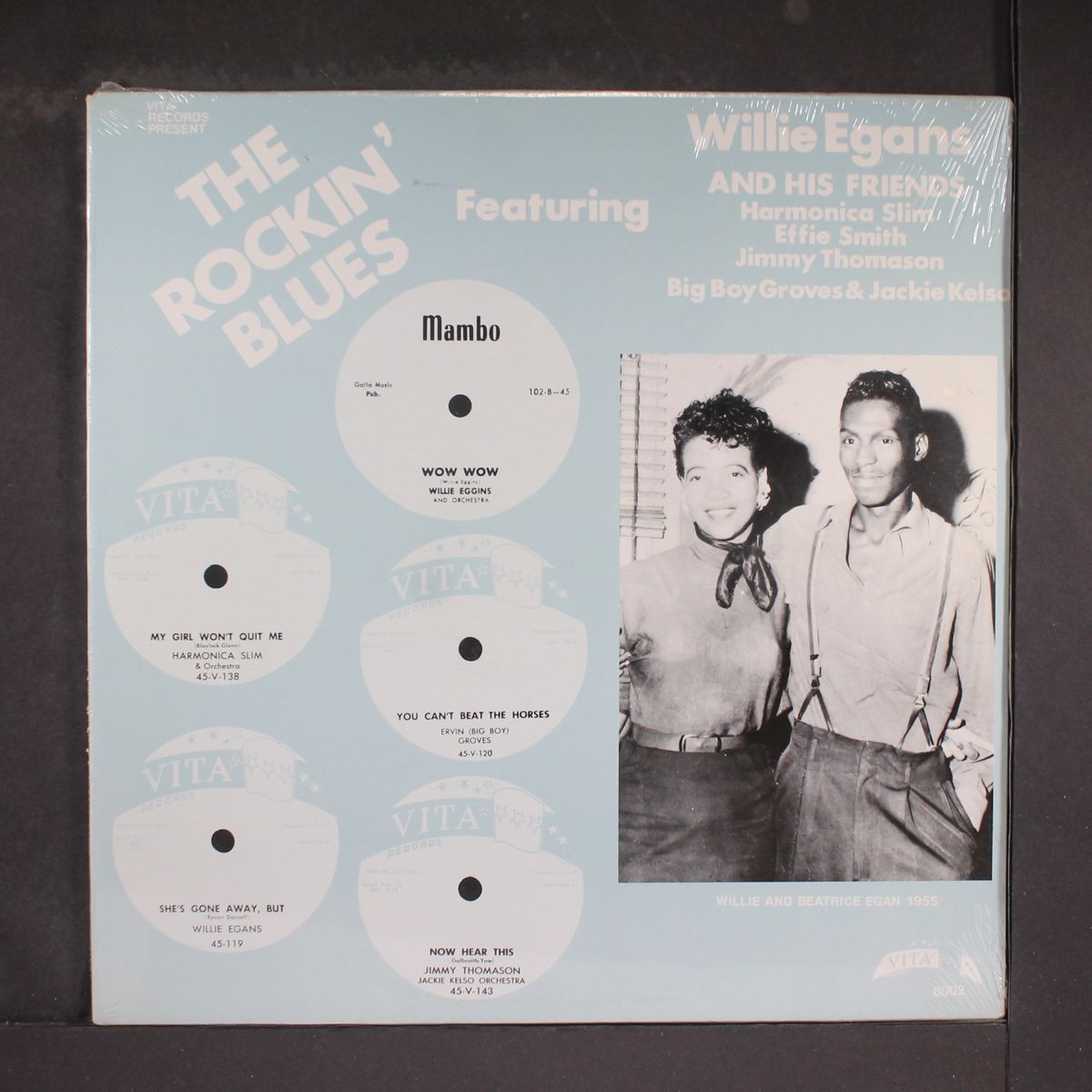 the rockin' blues by WILLIE EGANS
