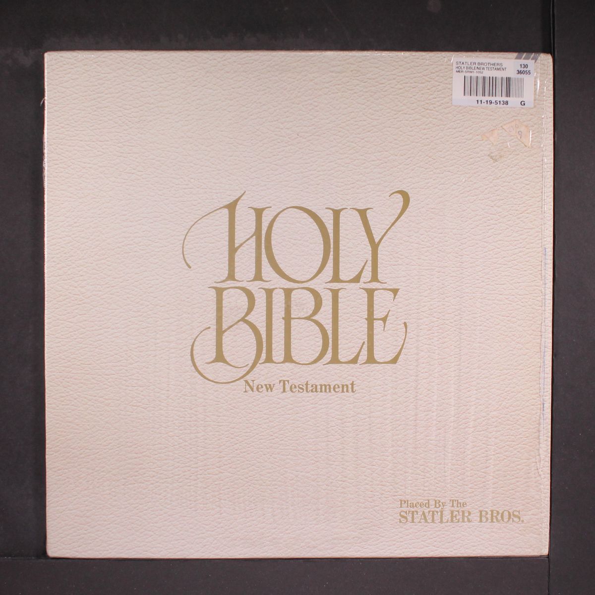holy bible new testament by STATLER BROTHERS
