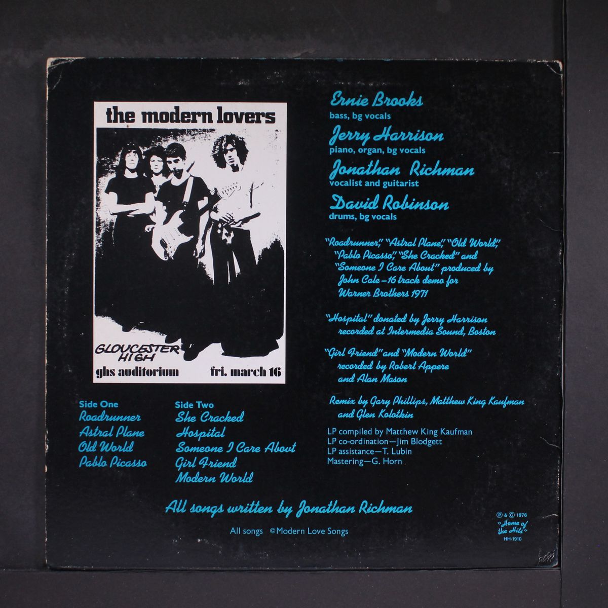 the modern lovers by MODERN LOVERS