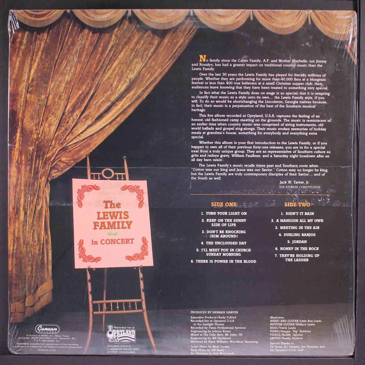 in concert by LEWIS FAMILY