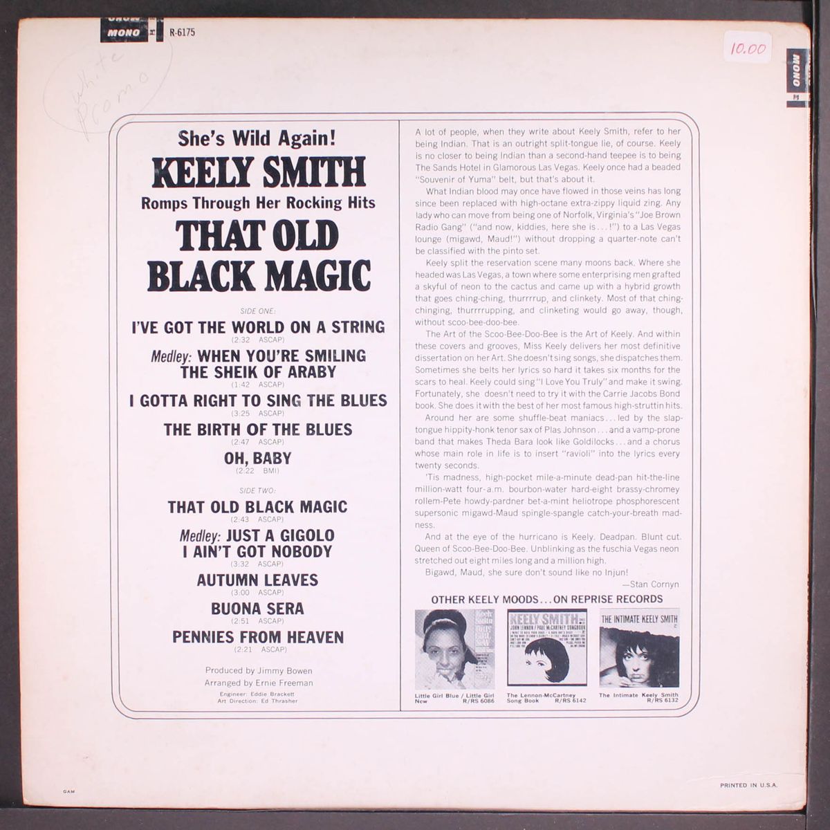 that old black magic by KEELY SMITH