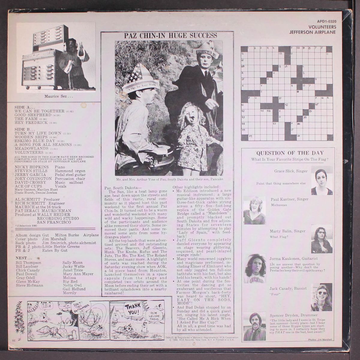 volunteers by JEFFERSON AIRPLANE