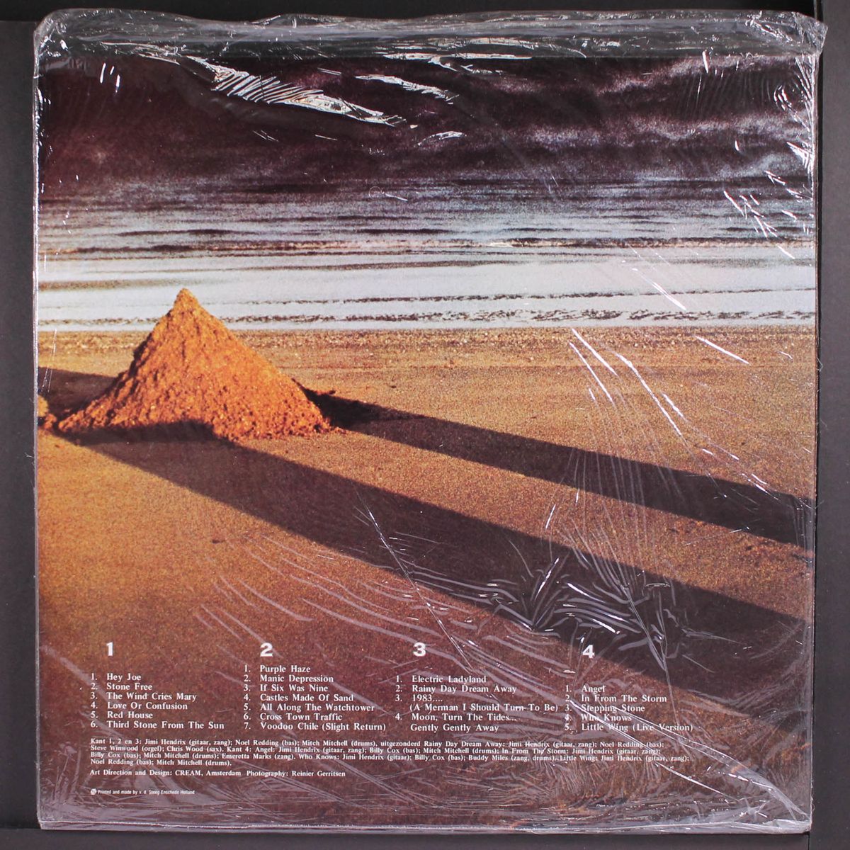 re-experienced by JIMI HENDRIX