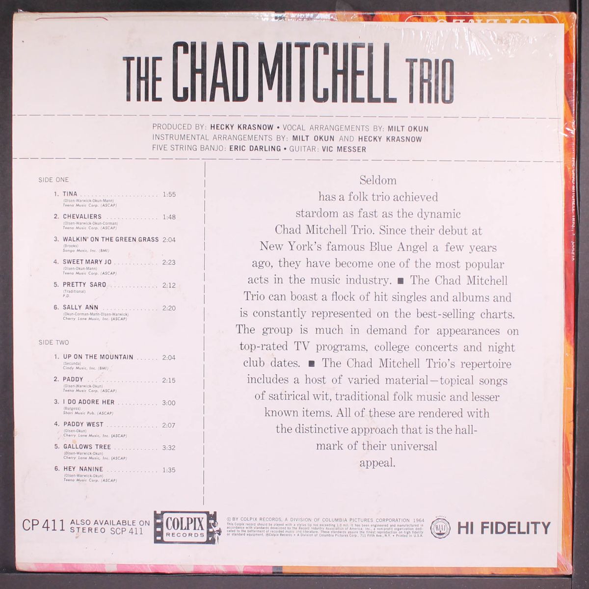 chad mitchell trio by CHAD MITCHELL TRIO