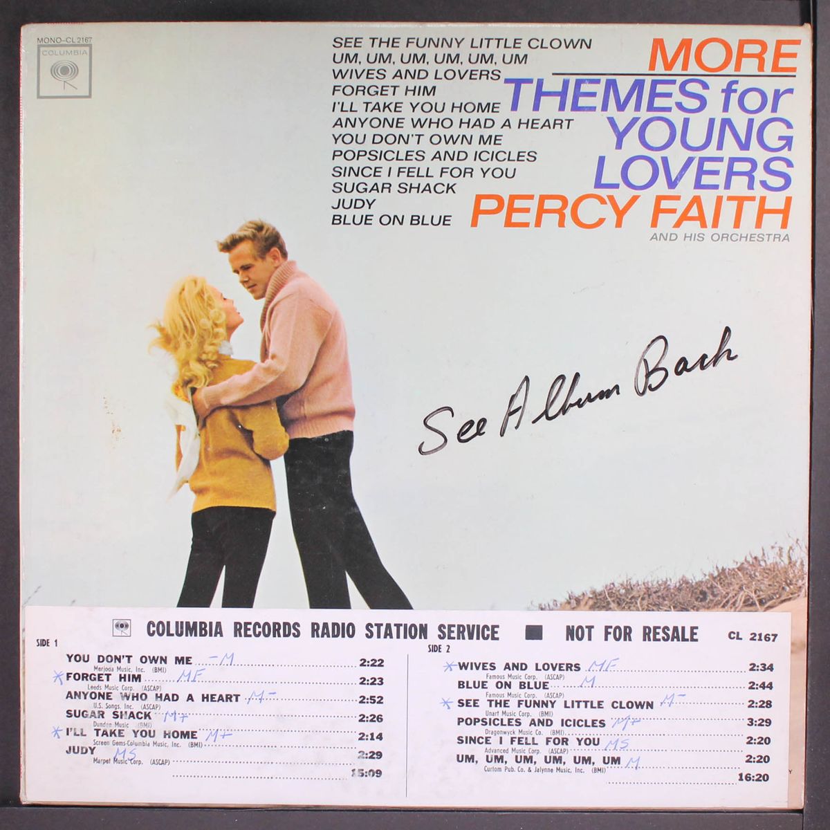 more themes for young lovers by PERCY FAITH