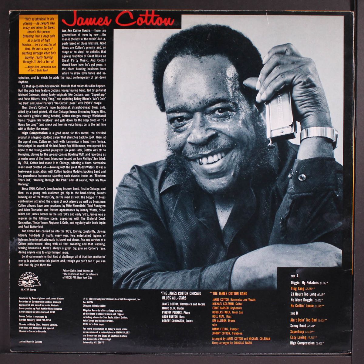 high compression by JAMES COTTON