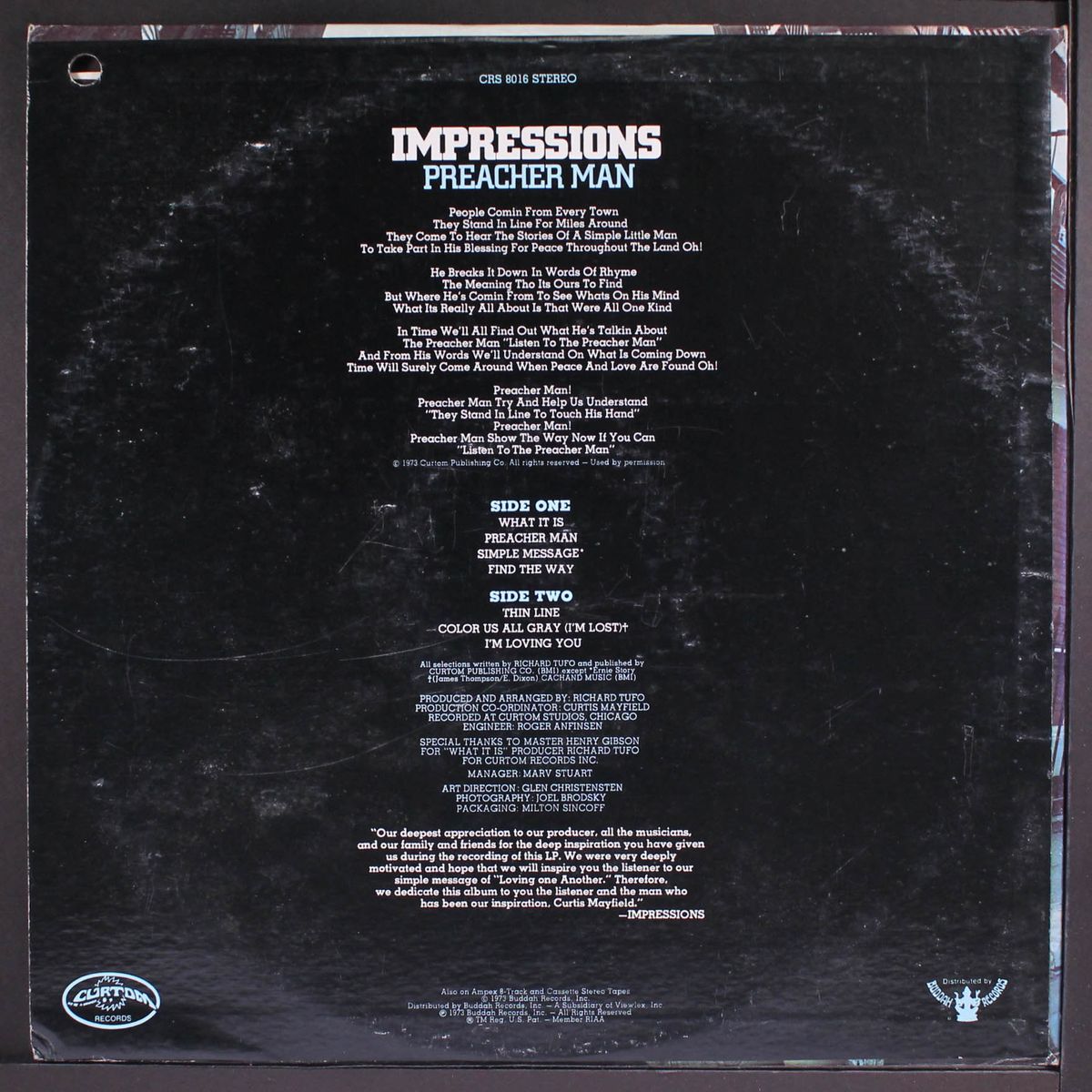 preacher man by IMPRESSIONS