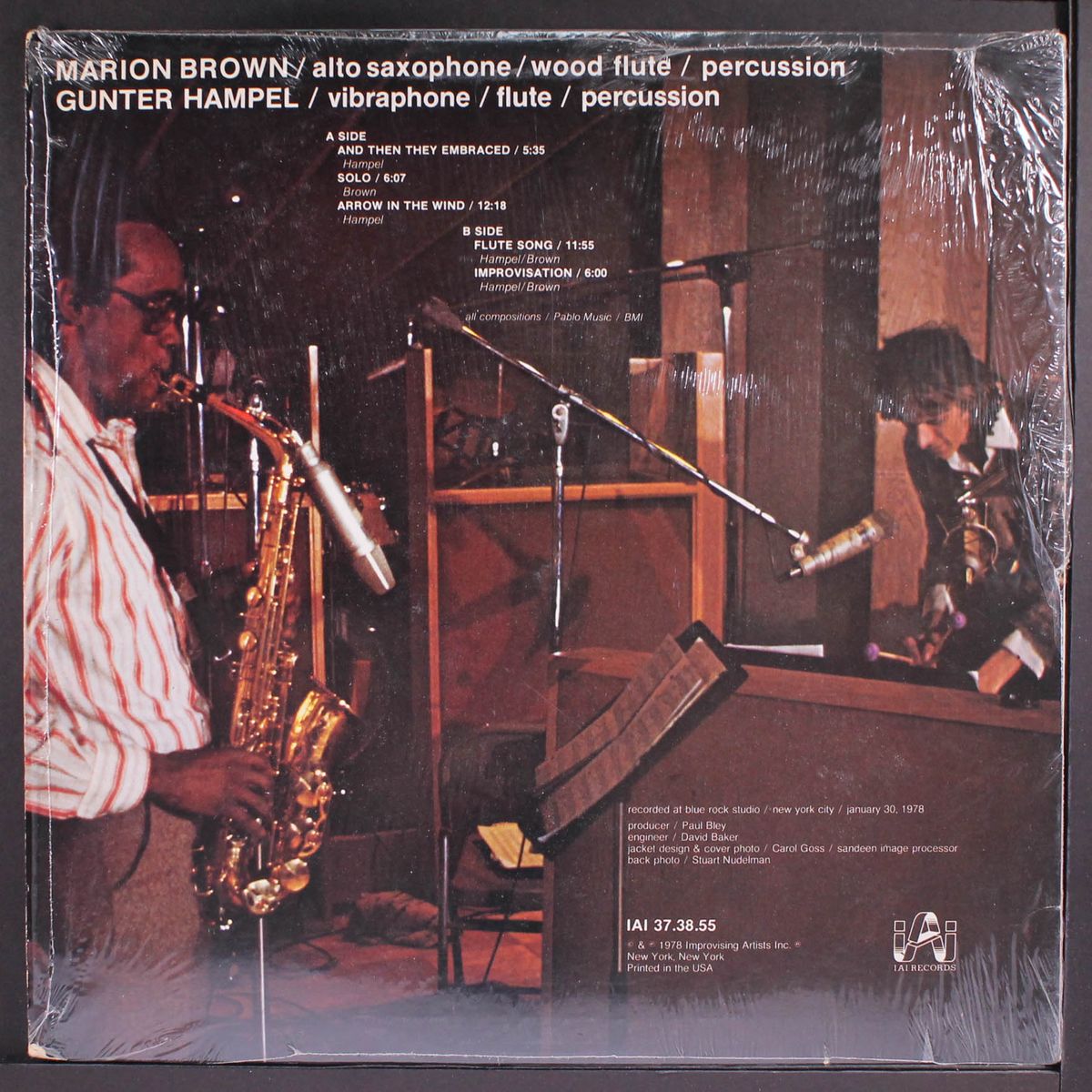 reeds 'n vibes by MARION BROWN & GUNTER HAMPEL