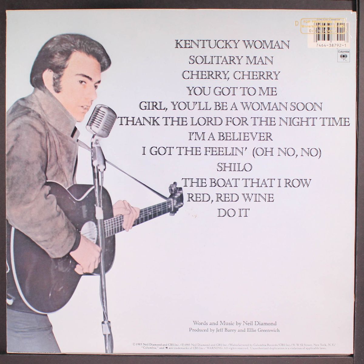 classics, the early years by NEIL DIAMOND