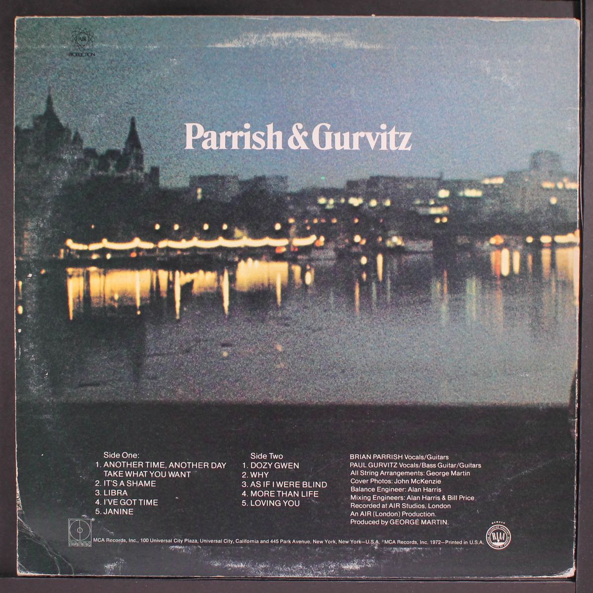 parrish & gurvitz by PARRISH & GURVITZ
