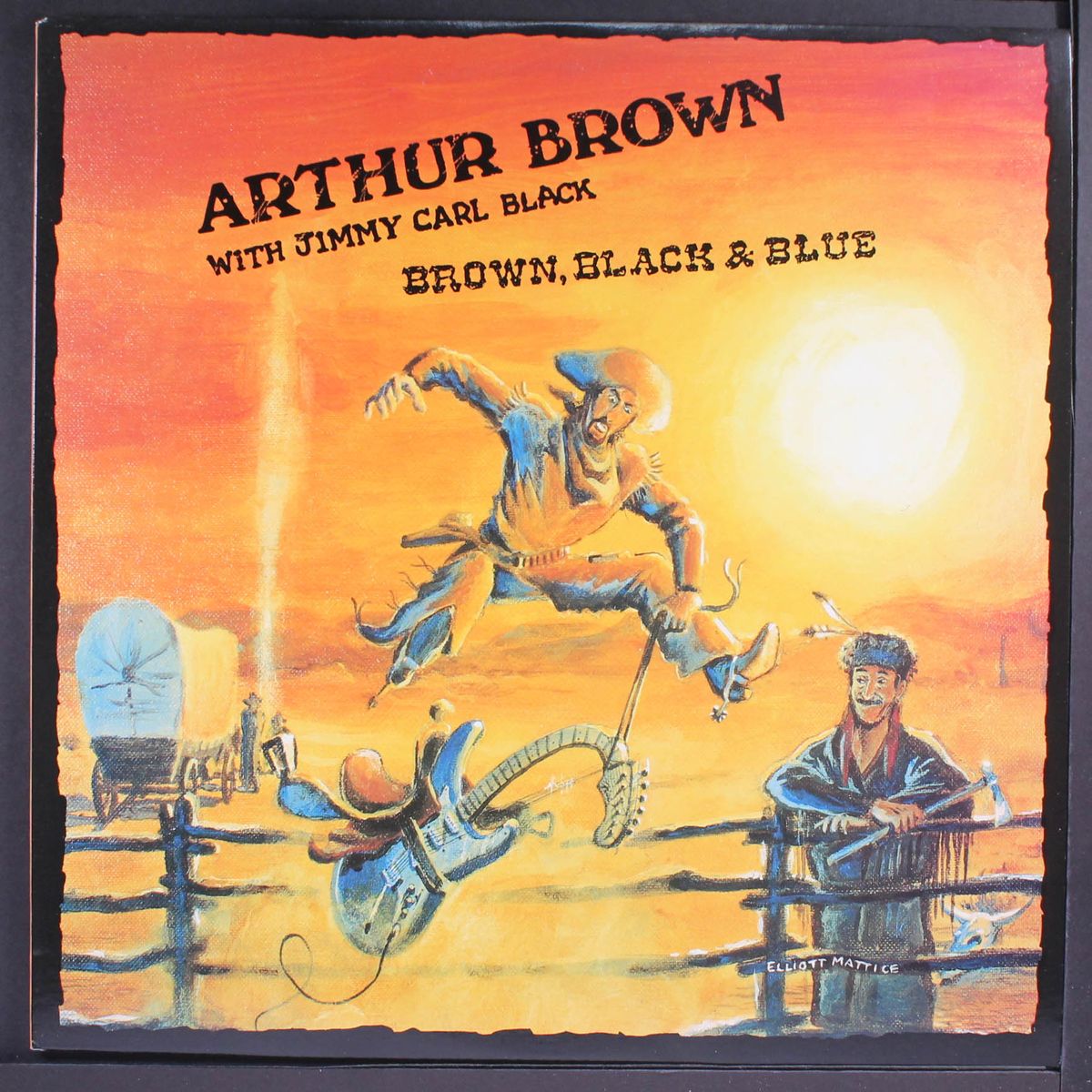 brown, black and blue by ARTHUR BROWN & JIMMY CARL BLACK