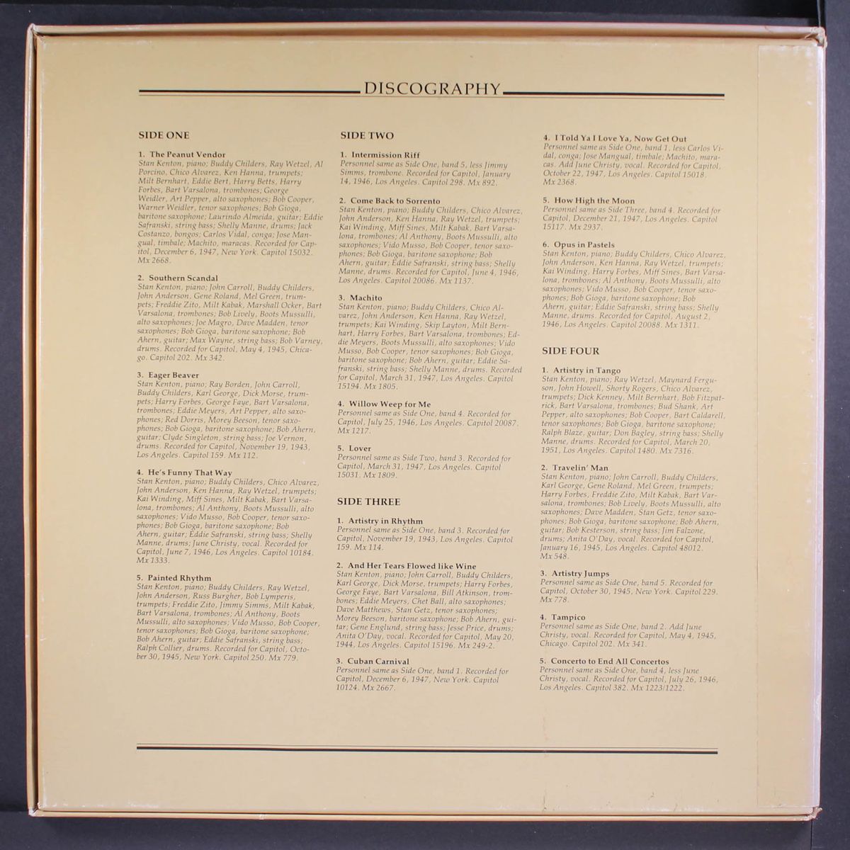 stan kenton by STAN KENTON