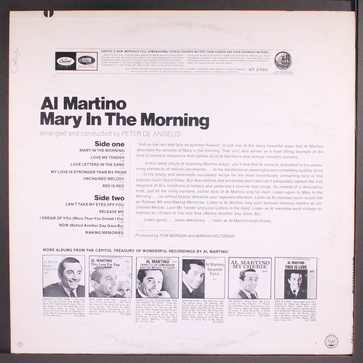 mary in the morning by AL MARTINO