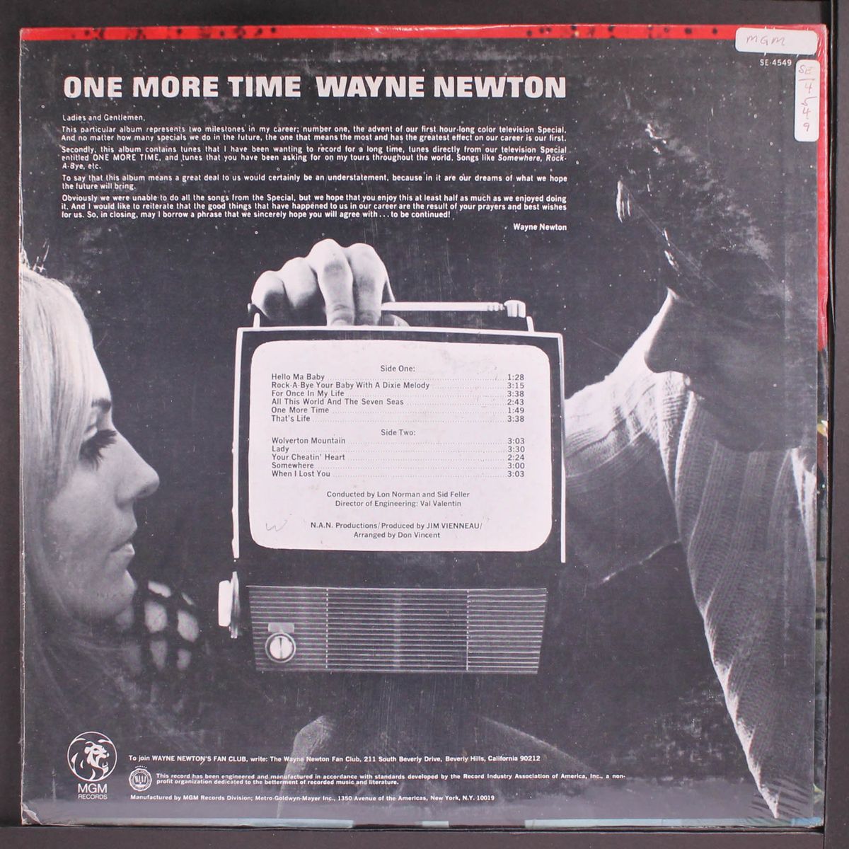 one more time by WAYNE NEWTON