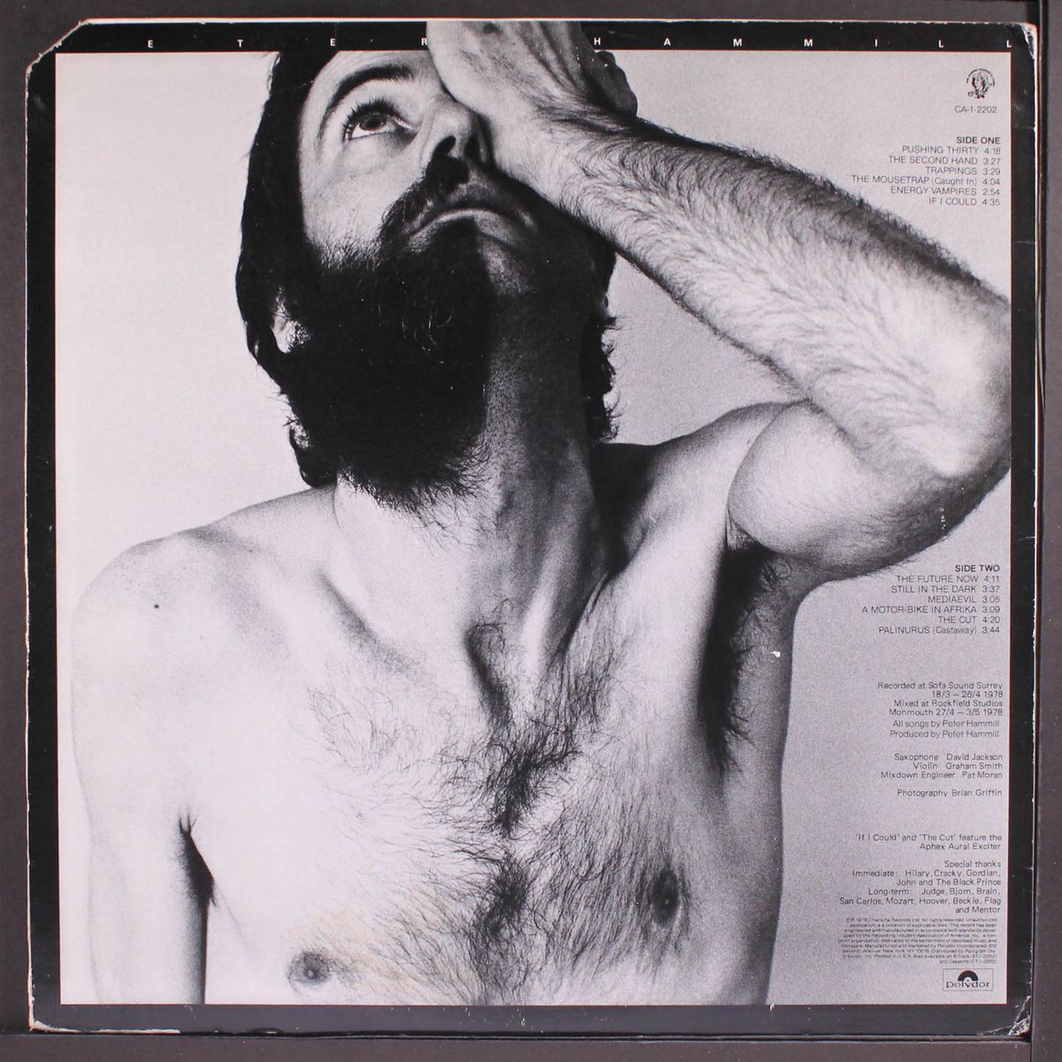 the future now by PETER HAMMILL