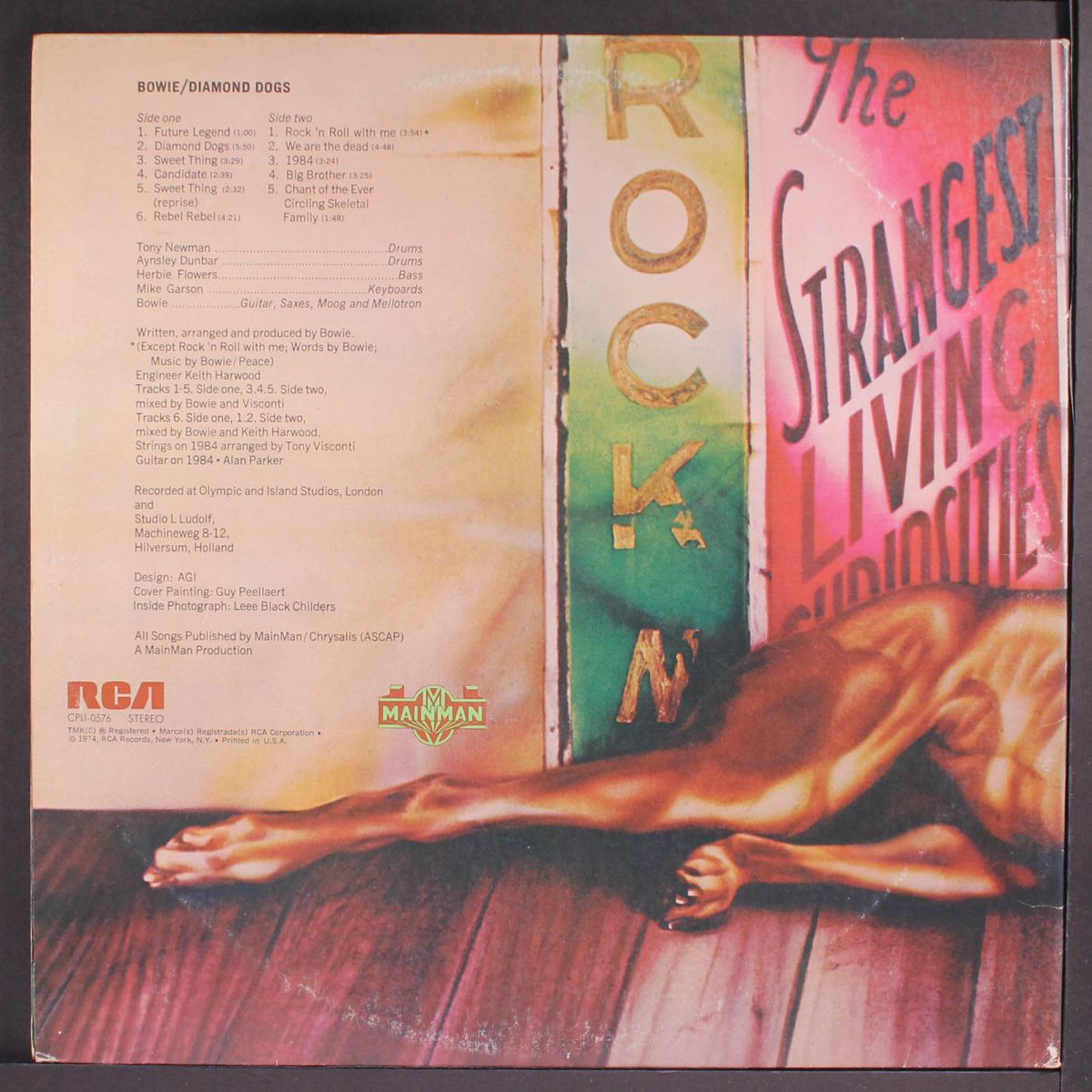 diamond dogs by DAVID BOWIE
