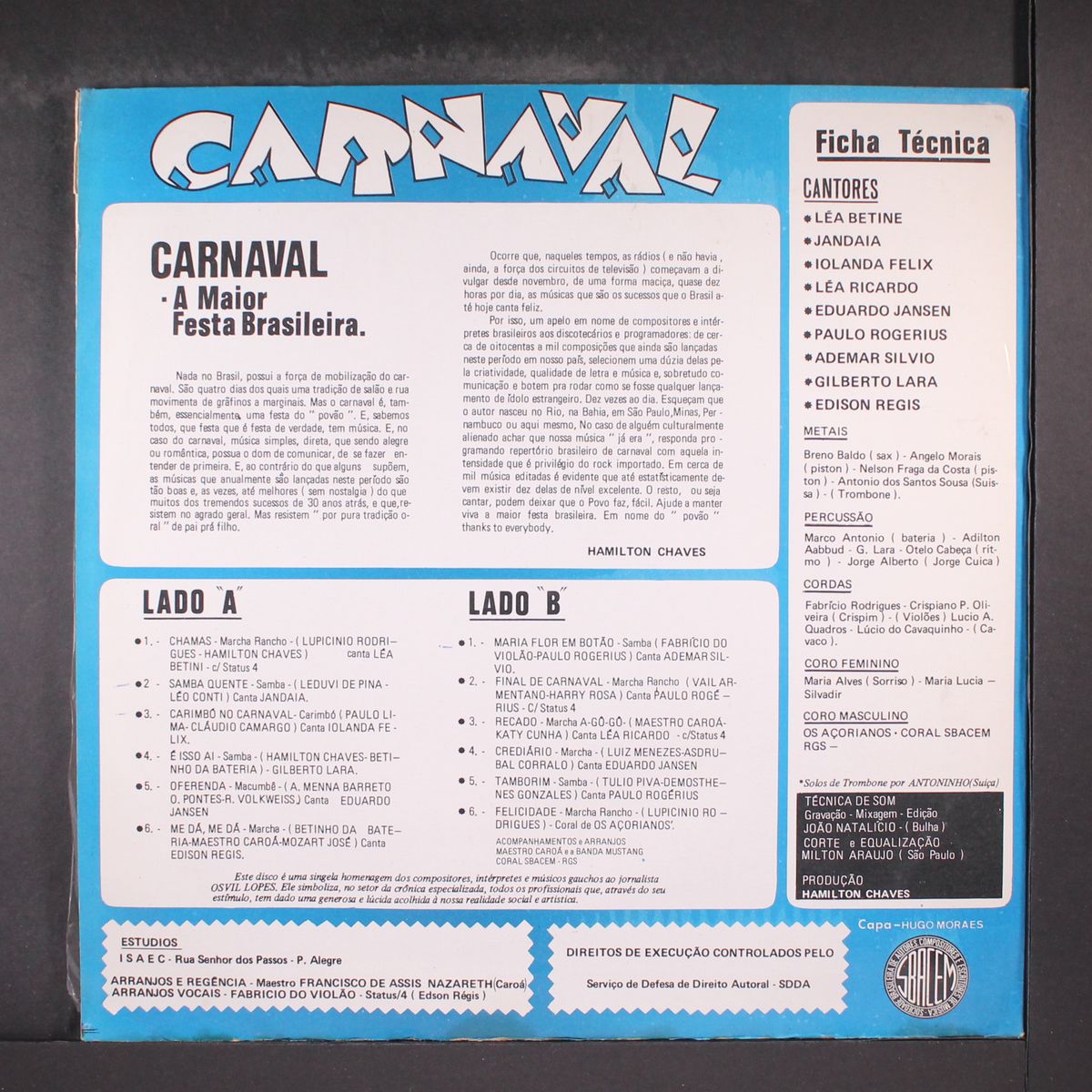 carnaval 1976 - no porto do sol by VARIOUS
