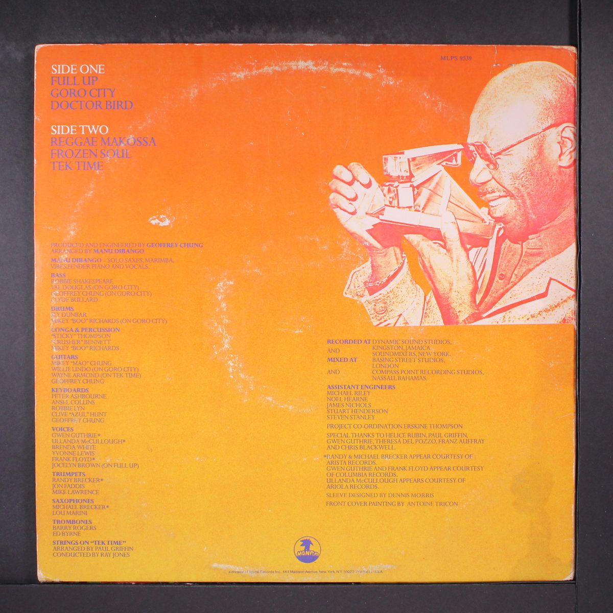 gone clear by MANU DIBANGO
