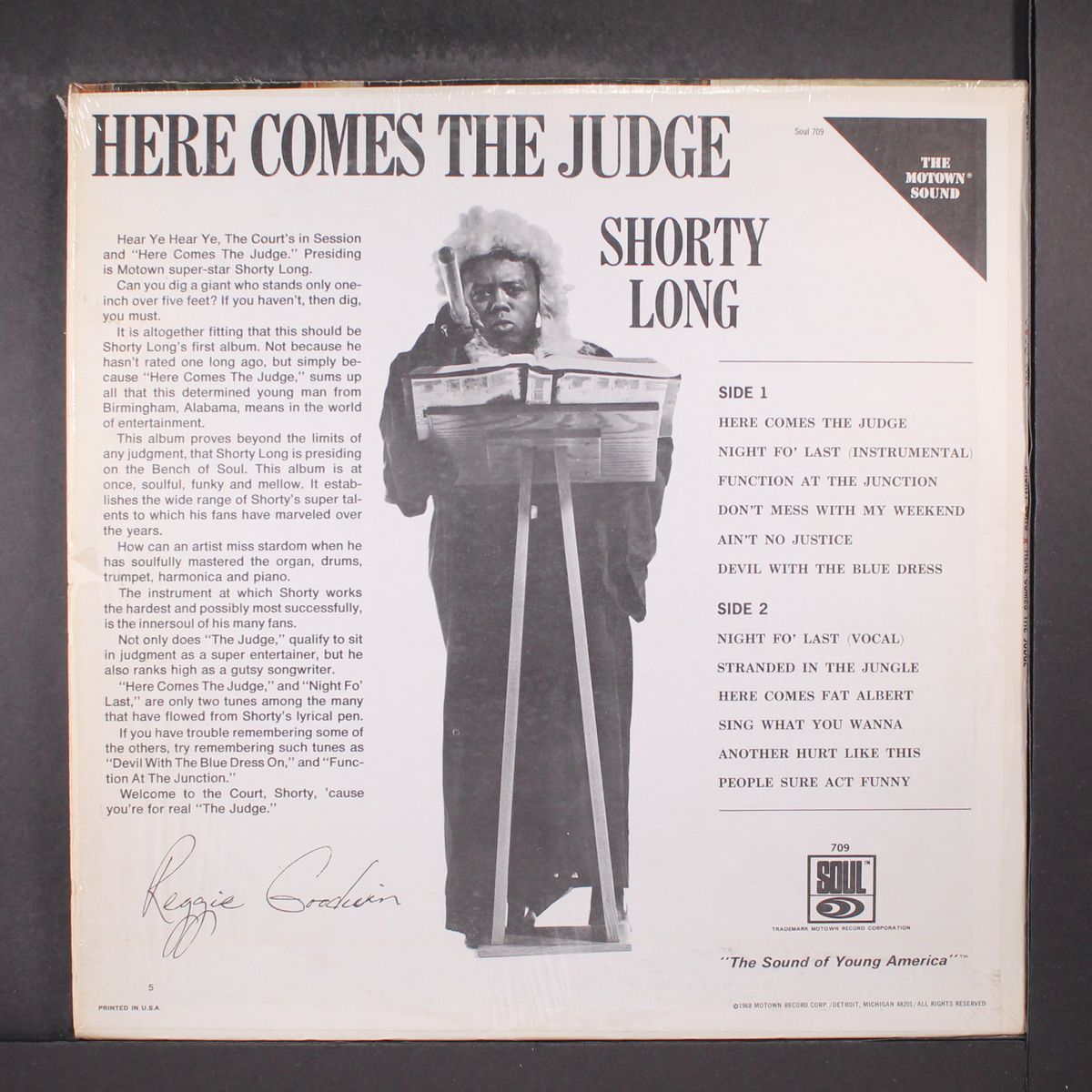 here comes the judge by SHORTY LONG