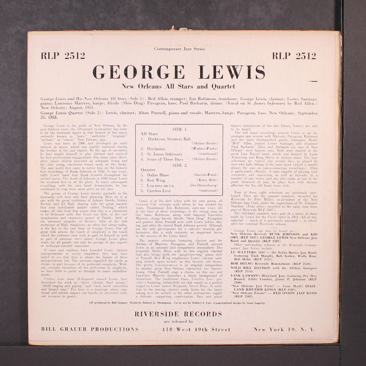 featuring red allen by GEORGE LEWIS