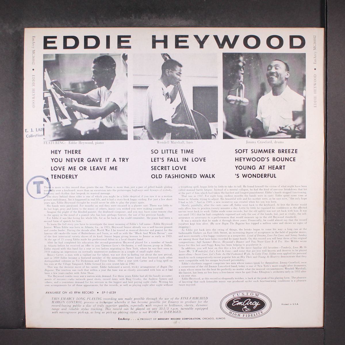 eddie heywood by EDDIE HEYWOOD