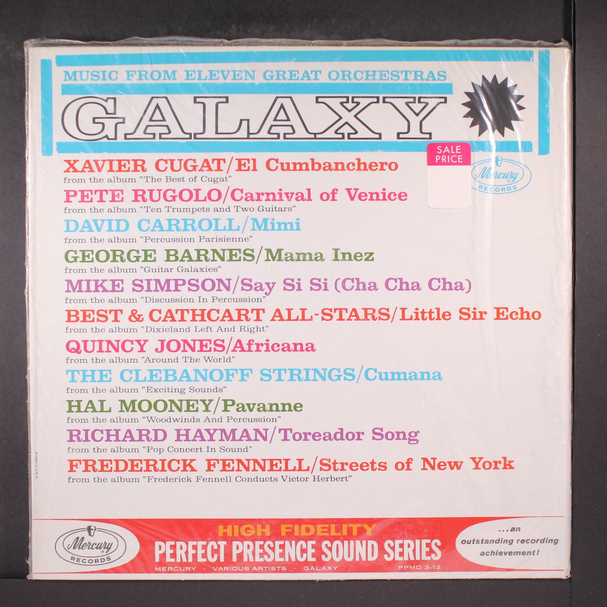 galaxy; music from eleven great orchastras by VARIOUS
