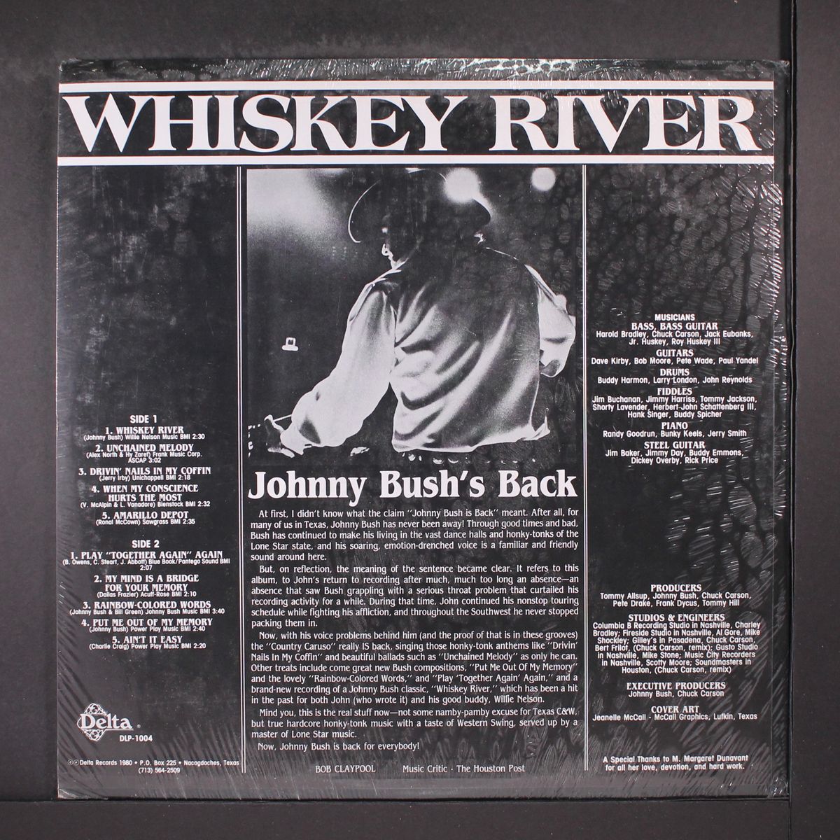 whiskey river by JOHNNY BUSH