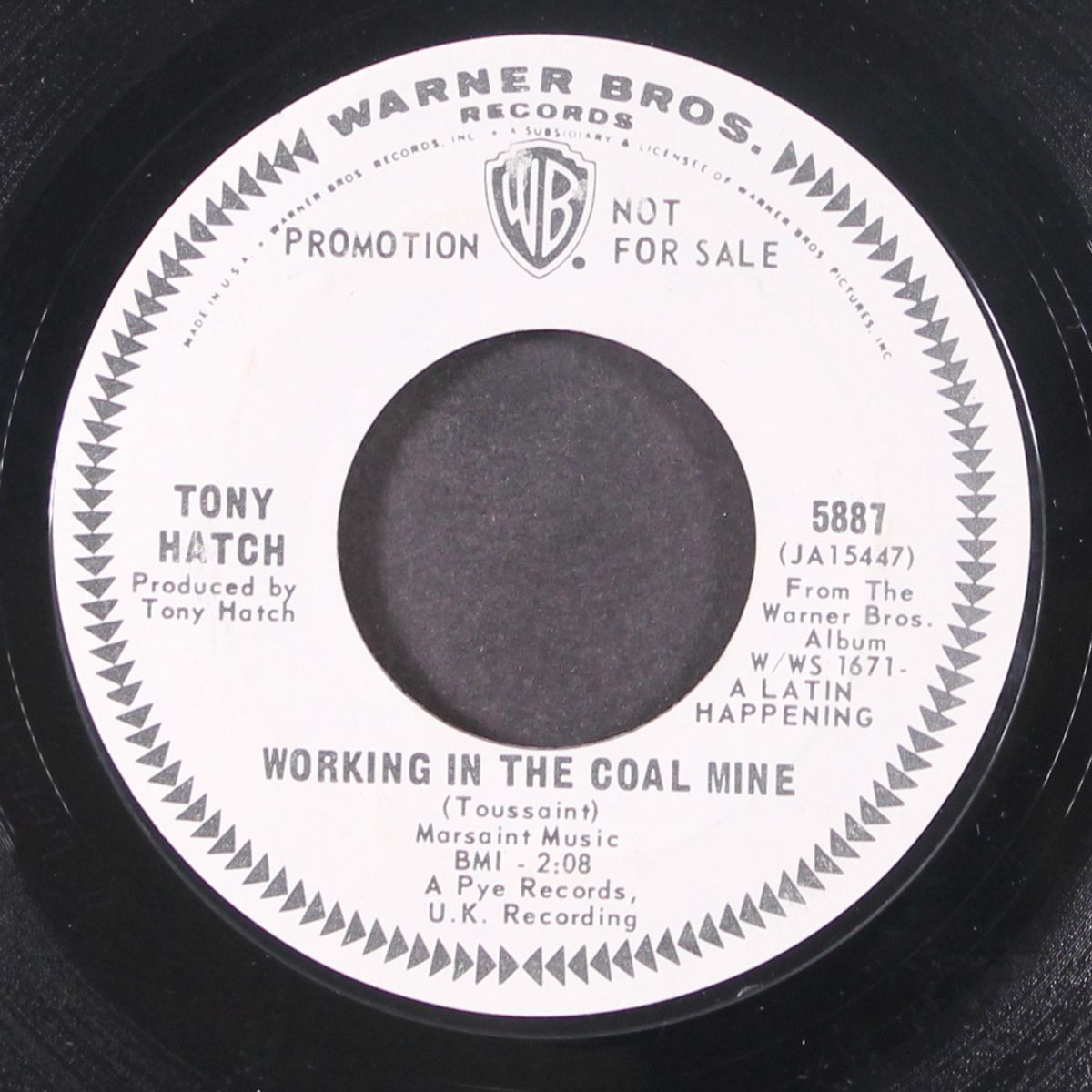 i didn't know what time it was / working in the coal mine by TONY HATCH