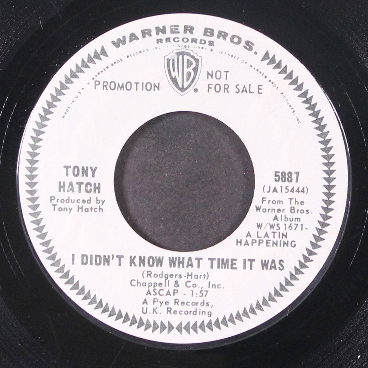 i didn't know what time it was / working in the coal mine by TONY HATCH