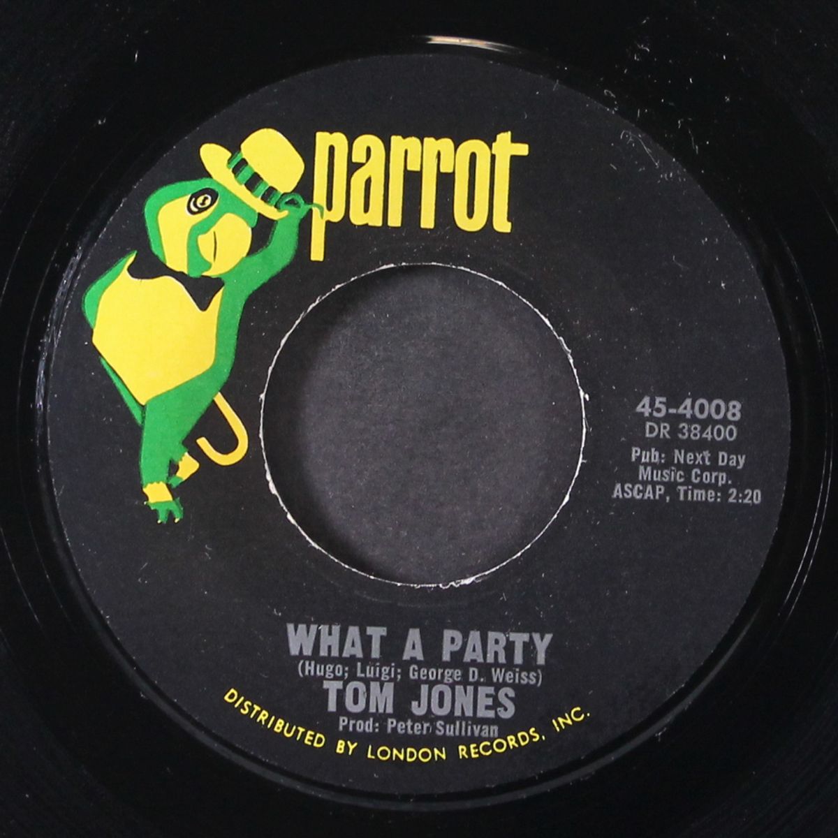 city girl / what a party by TOM JONES