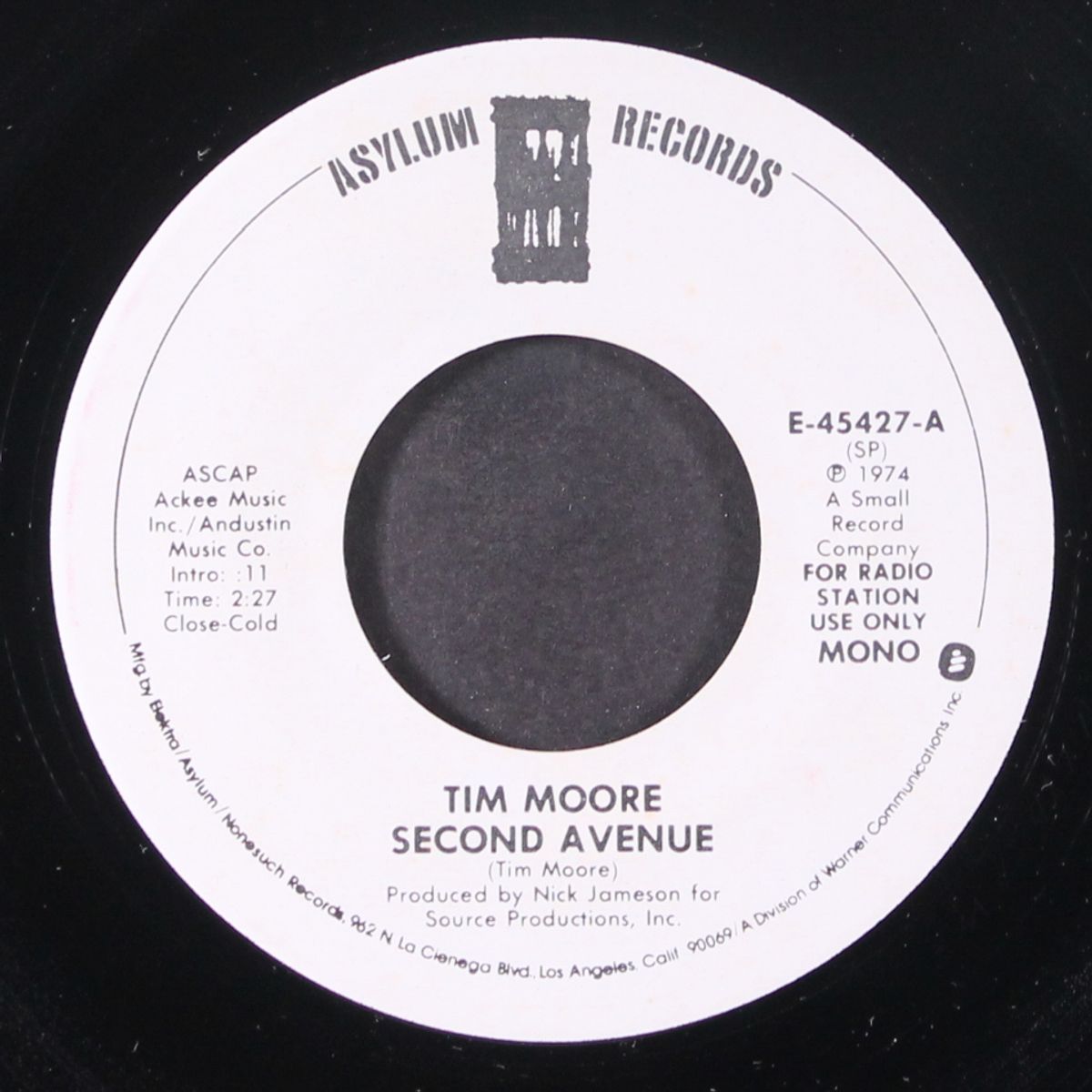 second avenue by TIM MOORE