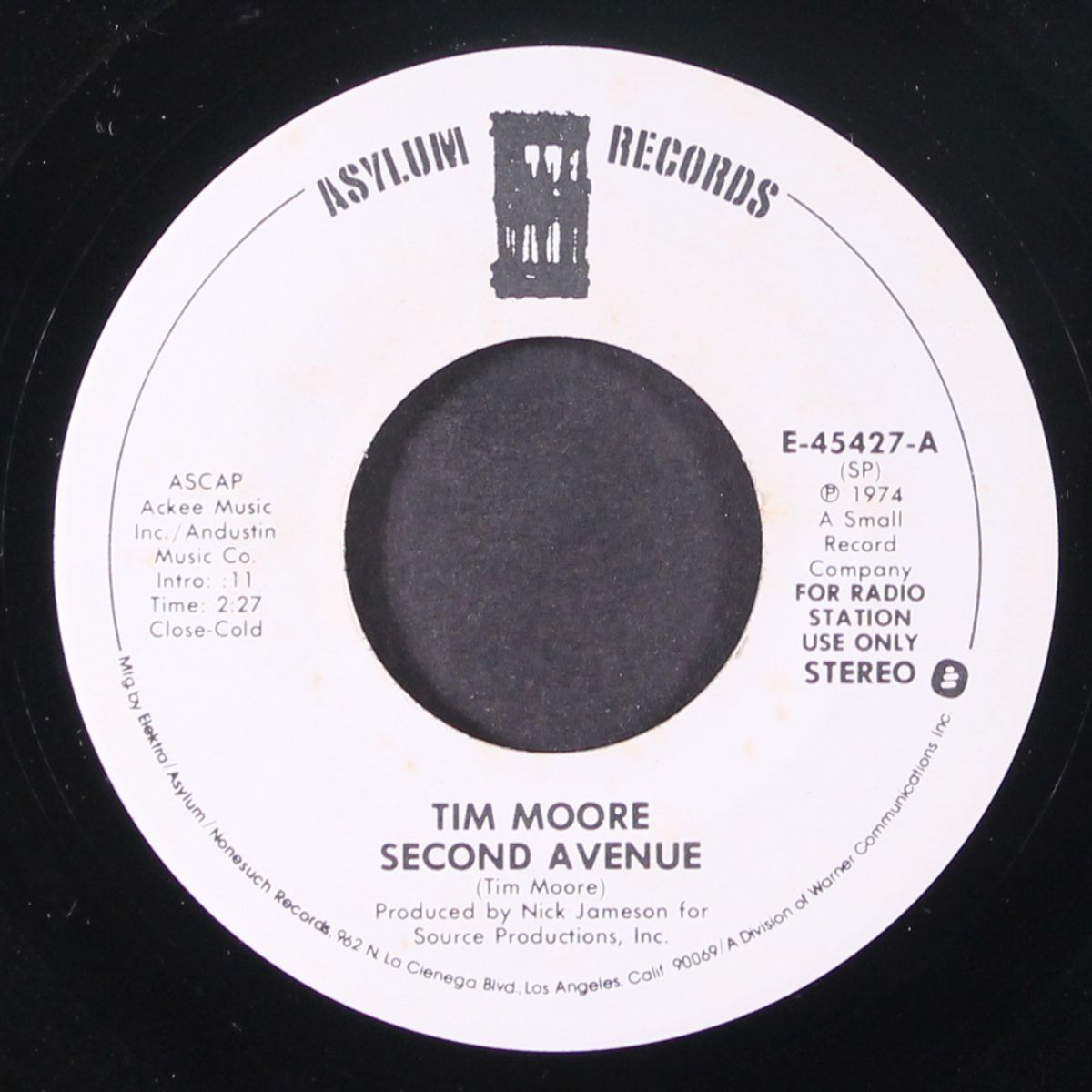 second avenue by TIM MOORE