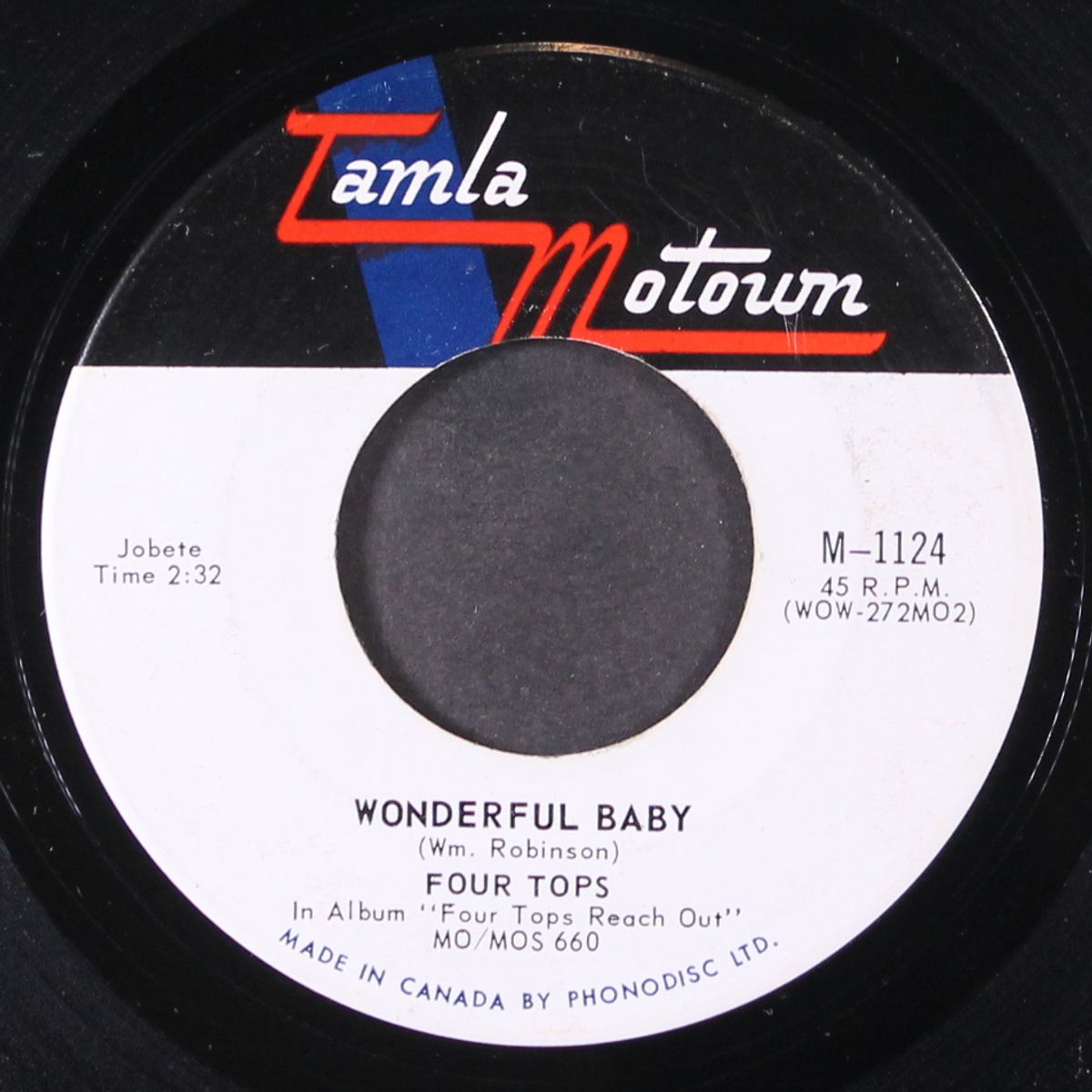 if i were a carpenter / wonderful baby by FOUR TOPS